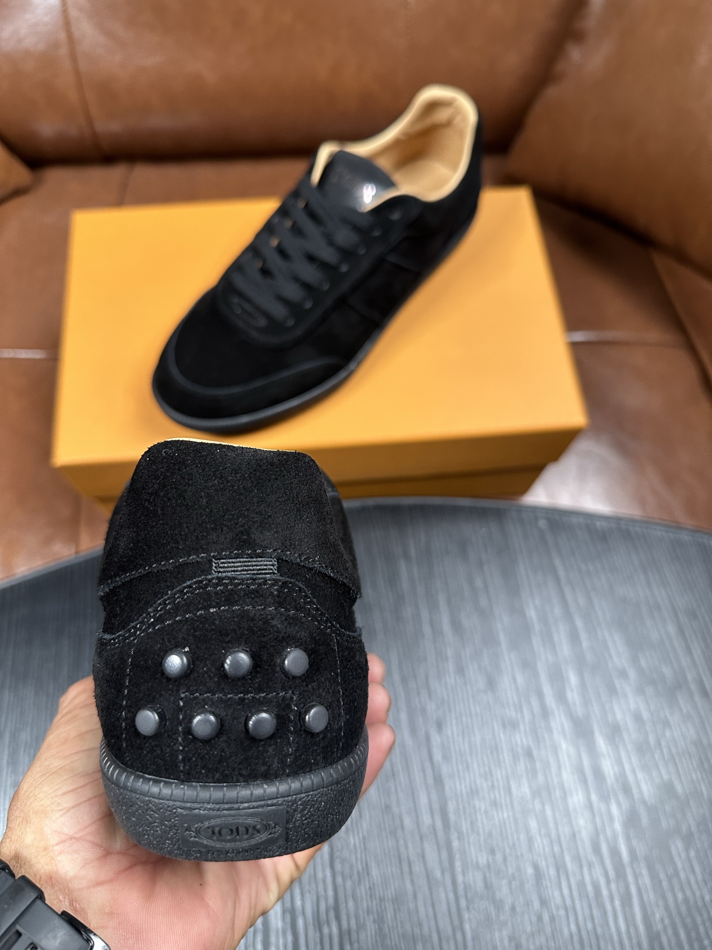 Cheap Tods Leather Loafers For Men in 224715, $95 USD- [IB224715] - Replica Tods Leather Loafers For Men
