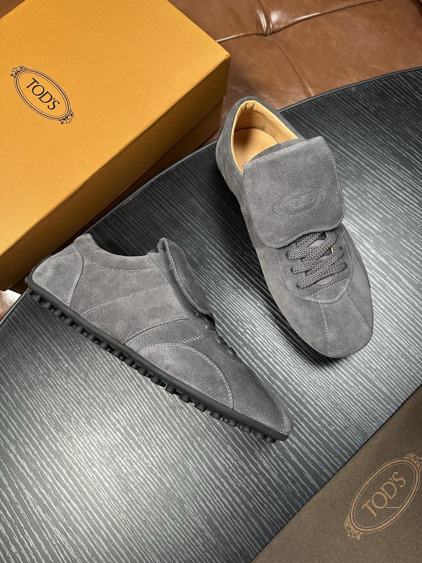 Cheap Tods Leather Loafers For Men in 224735, $95 USD- [IB224735] - Replica Tods Leather Loafers For Men
