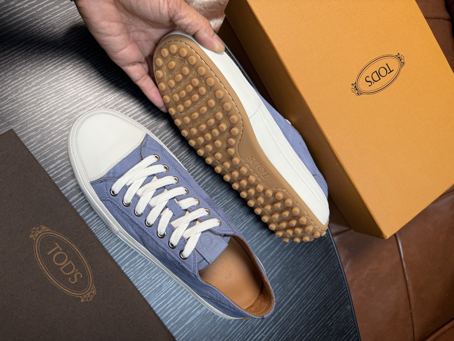 Cheap Tods Sneakers For Men in 224766, $120 USD- [IB224766] - Replica Tods Sneakers For Men