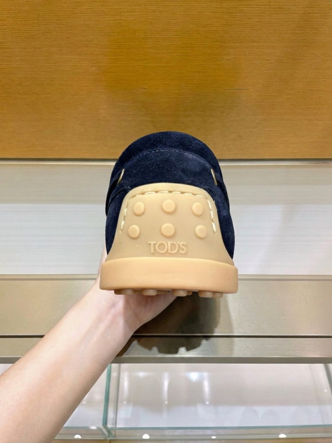Cheap Tods Leather Loafers For Men in 224771, $120 USD- [IB224771] - Replica Tods Leather Loafers For Men