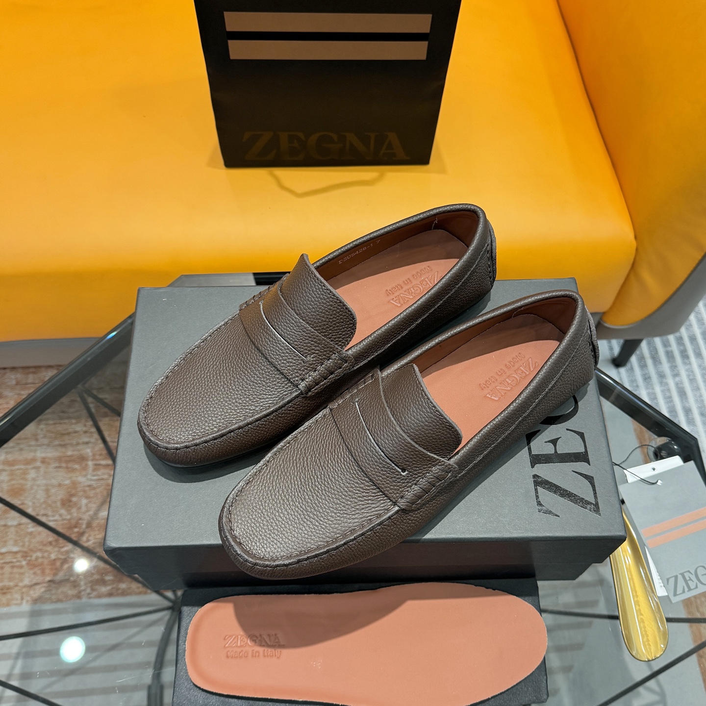 Cheap ZEGNA Shoes for MEN in 224776, $105 USD- [IB224776] - Replica ZEGNA Shoes for MEN