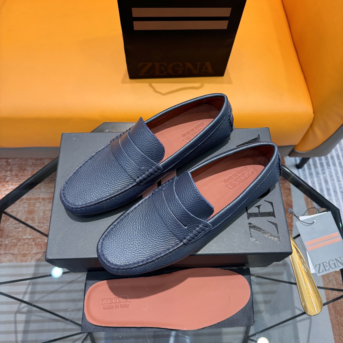 Cheap ZEGNA Shoes for MEN in 224777, $105 USD- [IB224777] - Replica ZEGNA Shoes for MEN