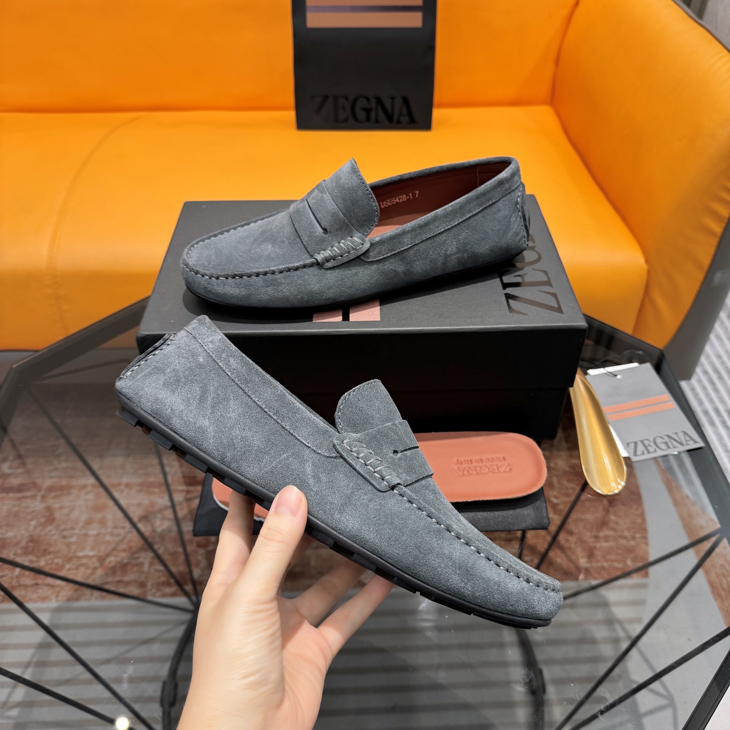 Cheap ZEGNA Shoes for MEN in 224779, $105 USD- [IB224779] - Replica ZEGNA Shoes for MEN