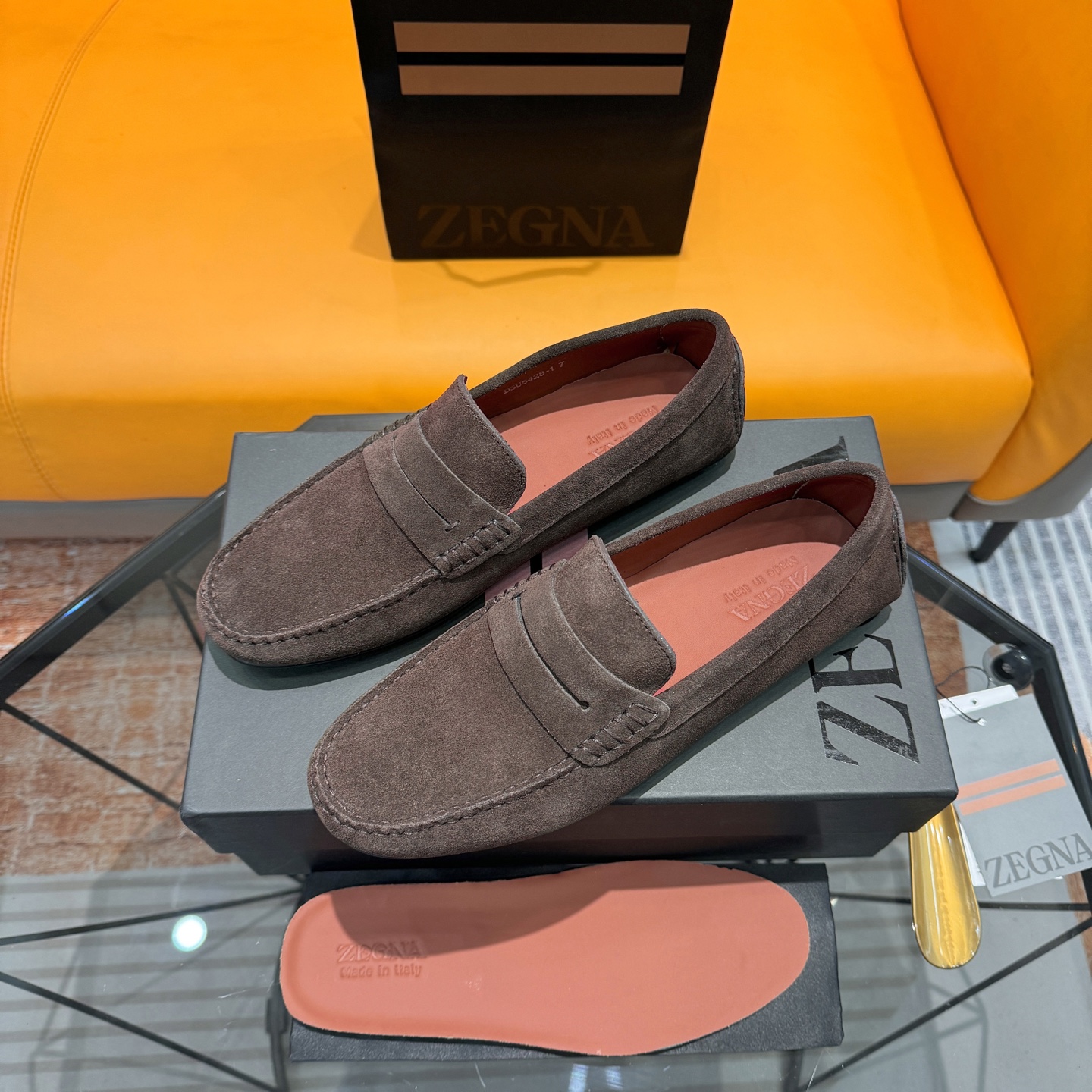Cheap ZEGNA Shoes for MEN in 224780, $105 USD- [IB224780] - Replica ZEGNA Shoes for MEN