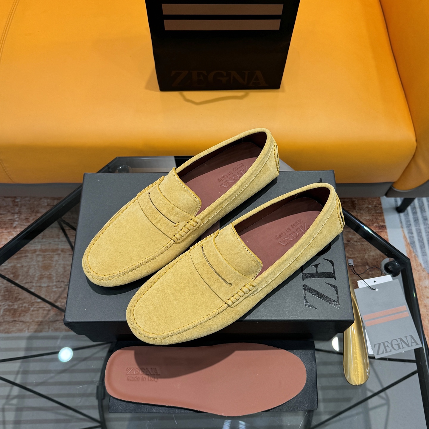 Cheap ZEGNA Shoes for MEN in 224781, $105 USD- [IB224781] - Replica ZEGNA Shoes for MEN