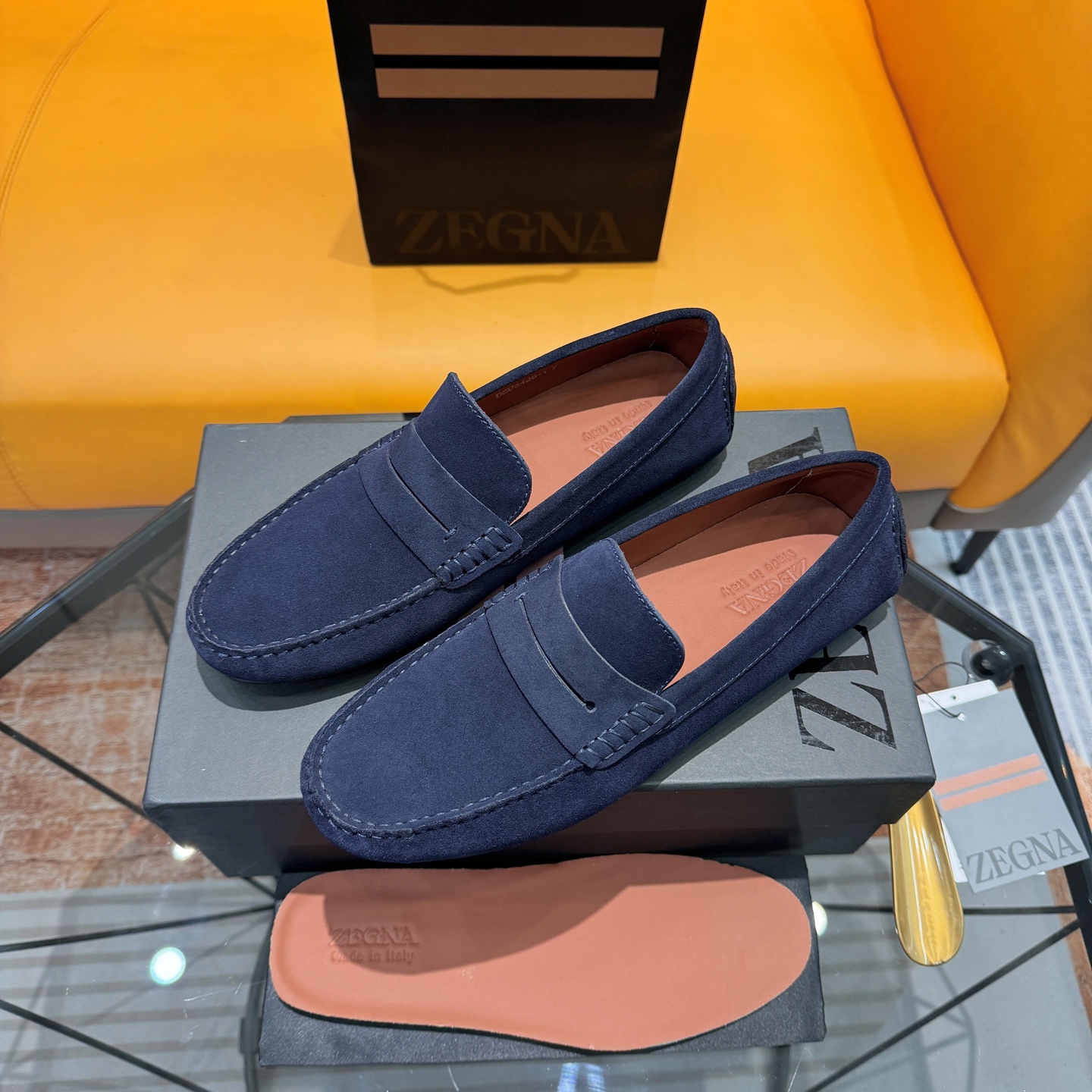 Cheap ZEGNA Shoes for MEN in 224783, $105 USD- [IB224783] - Replica ZEGNA Shoes for MEN