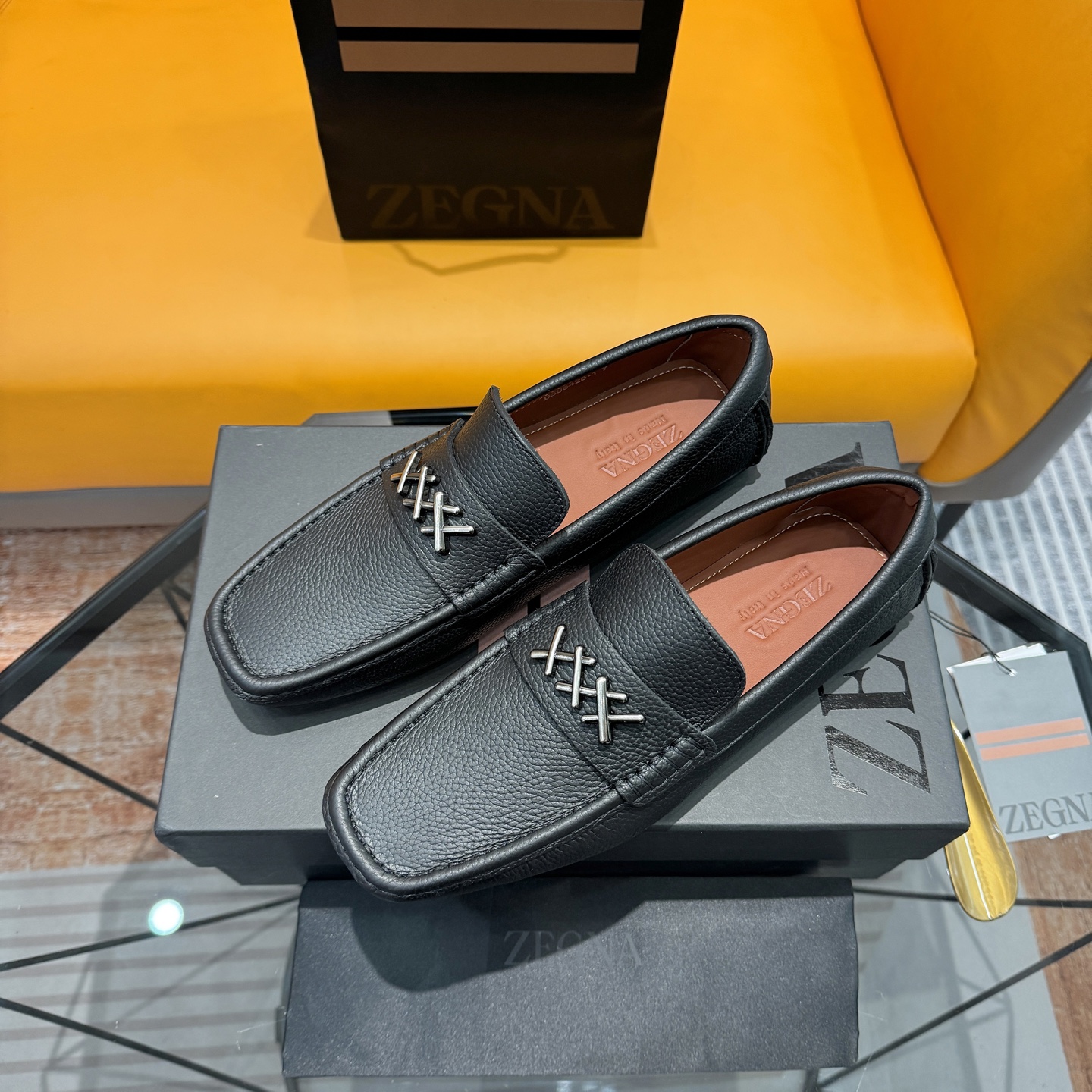 Cheap ZEGNA Shoes for MEN in 224784, $105 USD- [IB224784] - Replica ZEGNA Shoes for MEN
