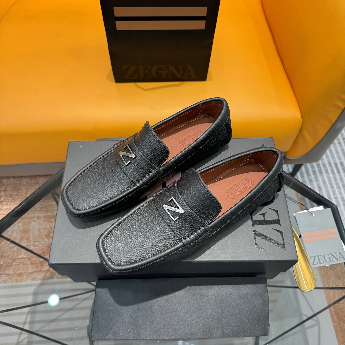 Cheap ZEGNA Shoes for MEN in 224785, $105 USD- [IB224785] - Replica ZEGNA Shoes for MEN