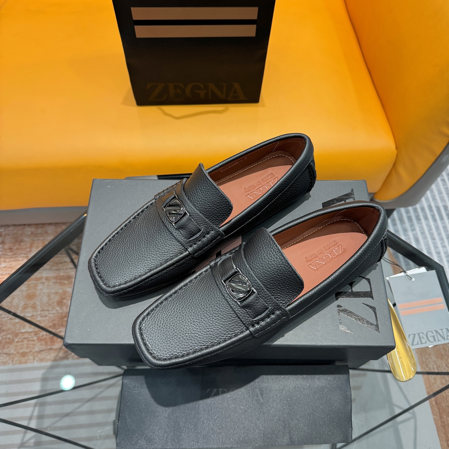 Cheap ZEGNA Shoes for MEN in 224786, $105 USD- [IB224786] - Replica ZEGNA Shoes for MEN