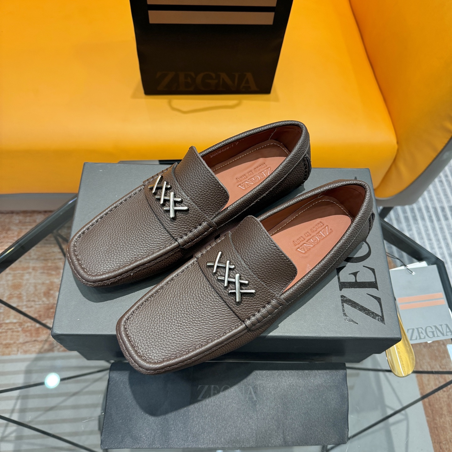Cheap ZEGNA Shoes for MEN in 224787, $105 USD- [IB224787] - Replica ZEGNA Shoes for MEN