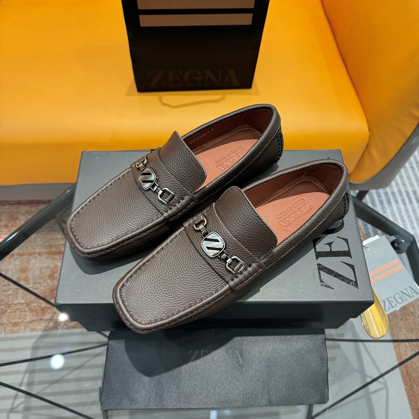 Cheap ZEGNA Shoes for MEN in 224788, $105 USD- [IB224788] - Replica ZEGNA Shoes for MEN
