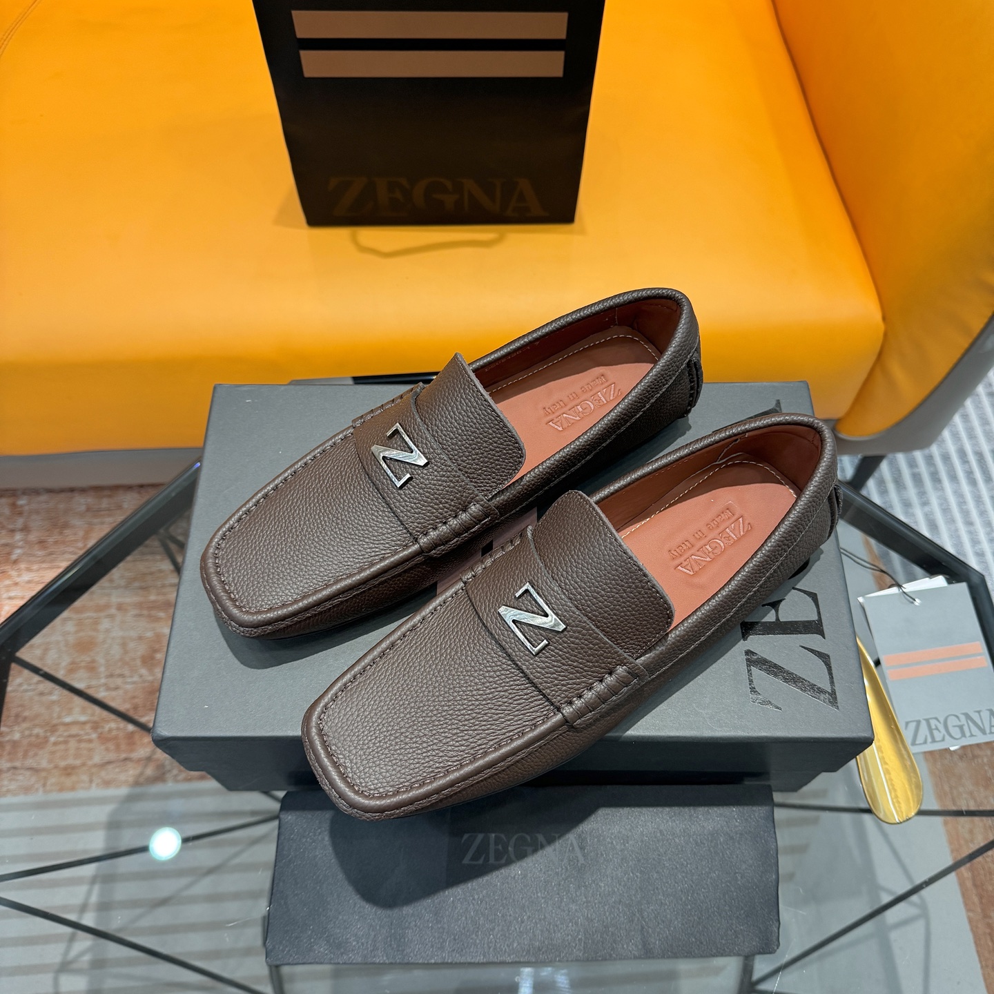 Cheap ZEGNA Shoes for MEN in 224789, $105 USD- [IB224789] - Replica ZEGNA Shoes for MEN