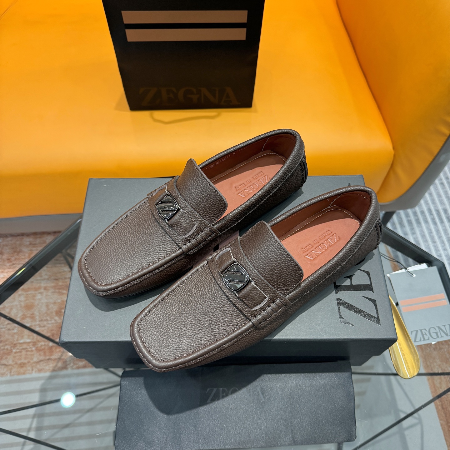 Cheap ZEGNA Shoes for MEN in 224790, $105 USD- [IB224790] - Replica ZEGNA Shoes for MEN