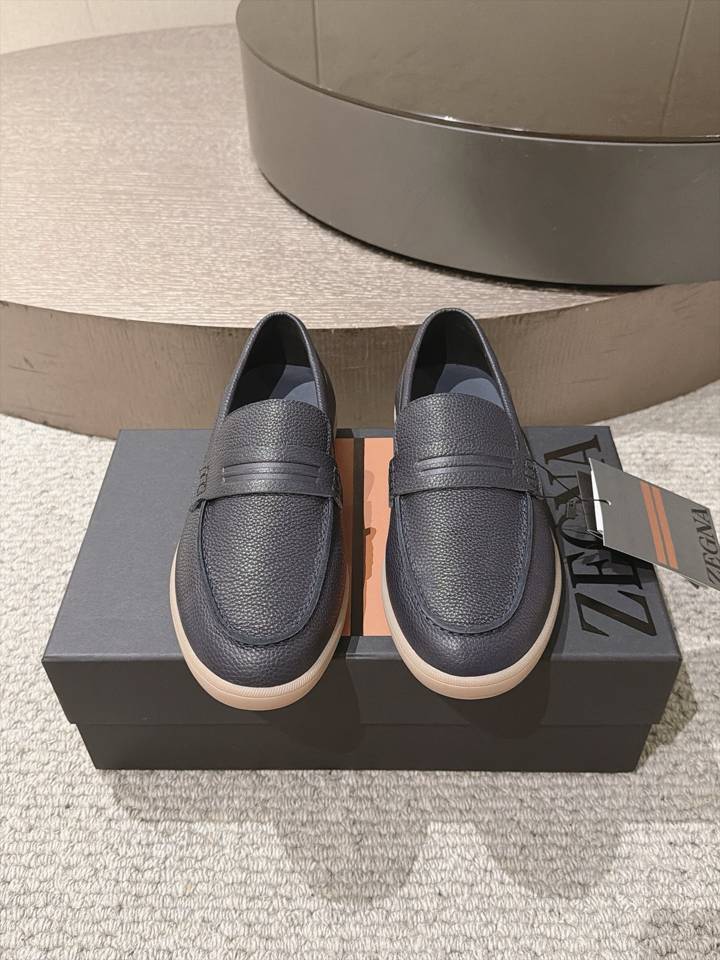 Cheap ZEGNA Shoes for MEN in 224793, $95 USD- [IB224793] - Replica ZEGNA Shoes for MEN