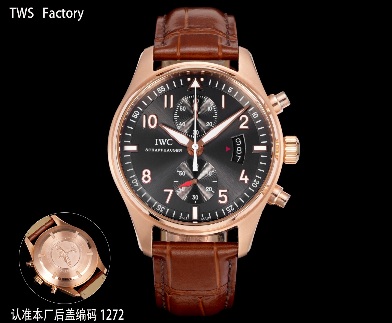 Cheap IWC AAA Quality Watches in 224871, $280 USD- [IB224871] - Replica IWC AAA Quality Watches