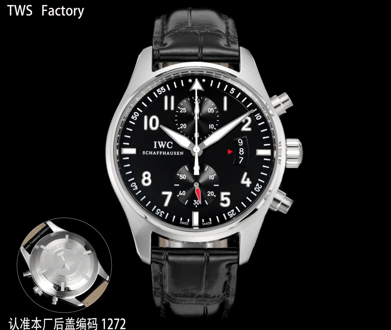 Cheap IWC AAA Quality Watches in 224874, $280 USD- [IB224874] - Replica IWC AAA Quality Watches
