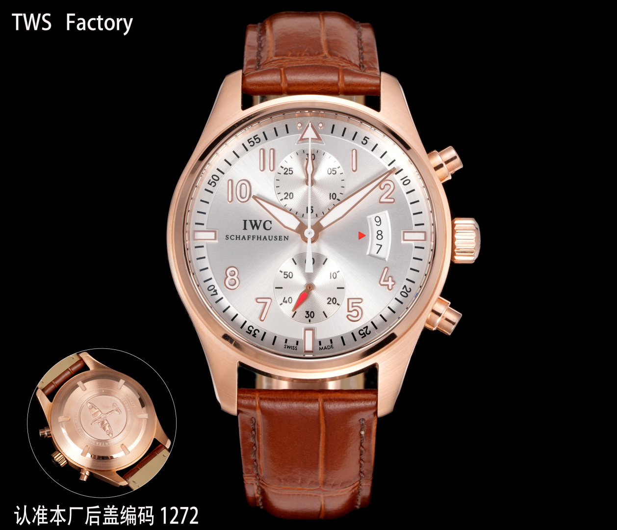 Cheap IWC AAA Quality Watches in 224875, $280 USD- [IB224875] - Replica IWC AAA Quality Watches