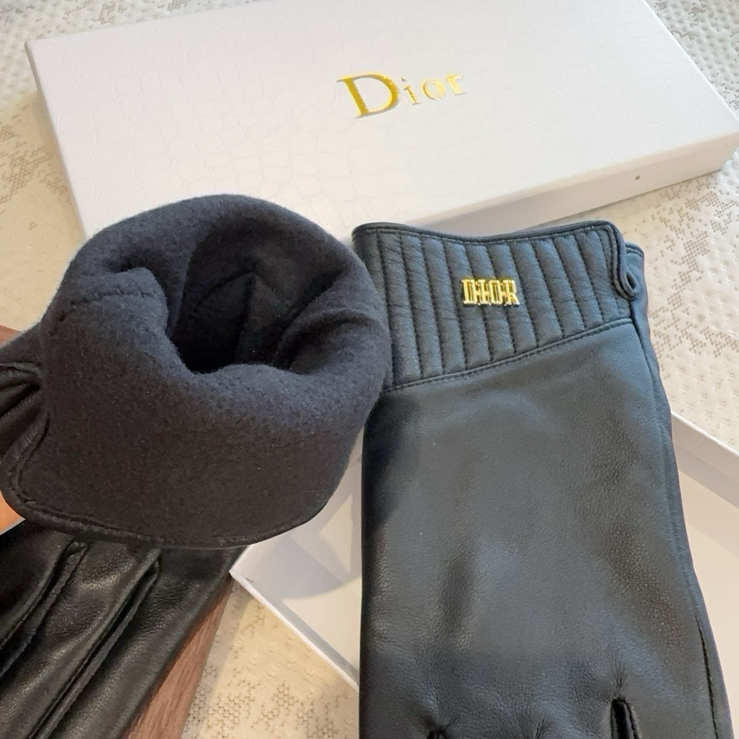 Cheap New Dior Gloves in 224944, $45 USD- [IB224944] - Replica Gloves
