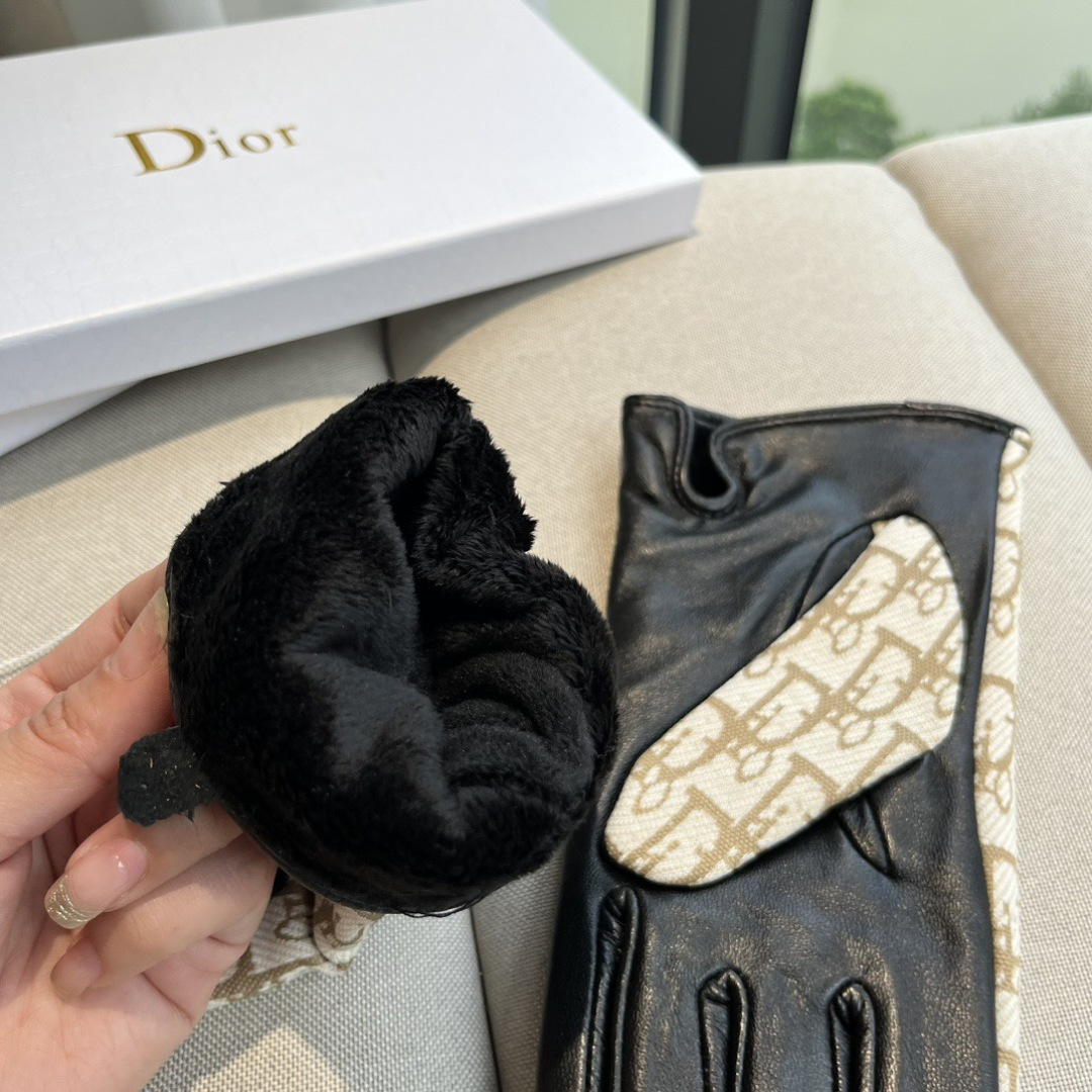 Cheap New Dior Gloves in 224949, $45 USD- [IB224949] - Replica Gloves