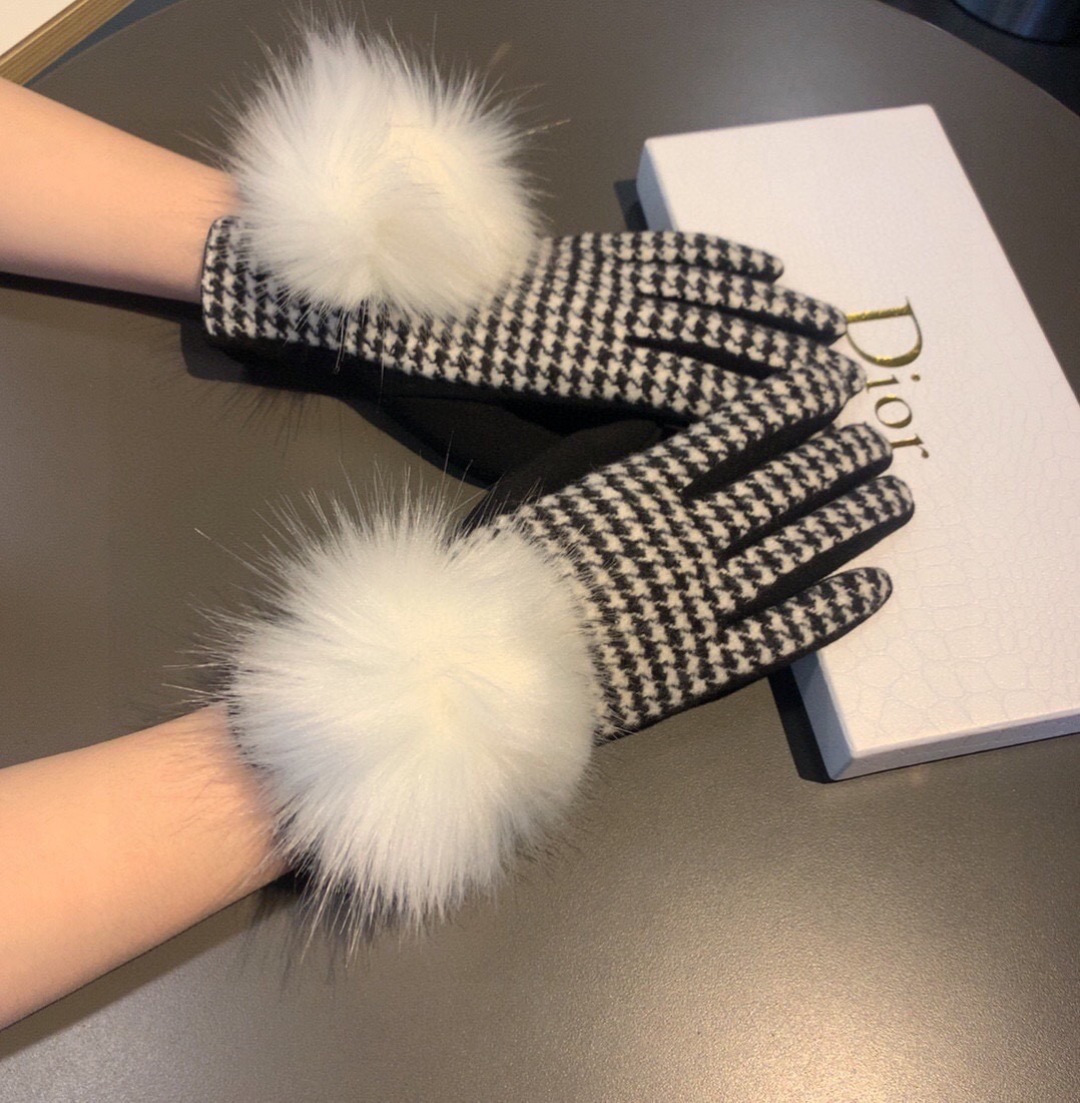 Cheap New Dior Gloves in 224951, $45 USD- [IB224951] - Replica Gloves