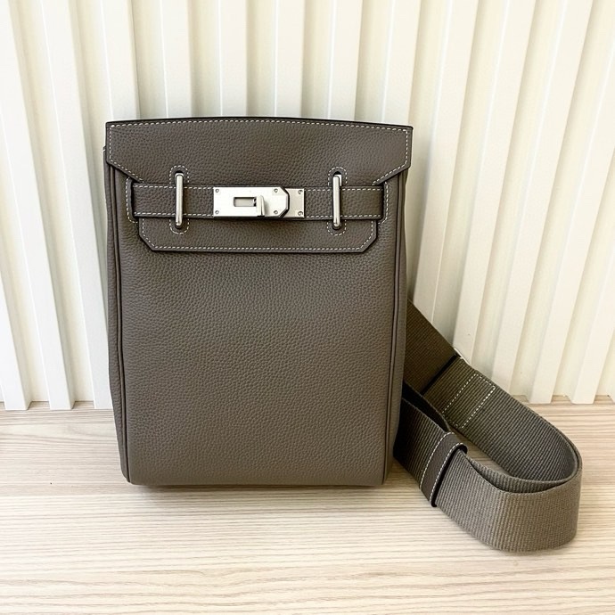 Cheap New Arrivals Herems AAA quality Crossbags in 224959, $105 USD- [IB224959] - Replica Hermes AAA+++ Bags For Men