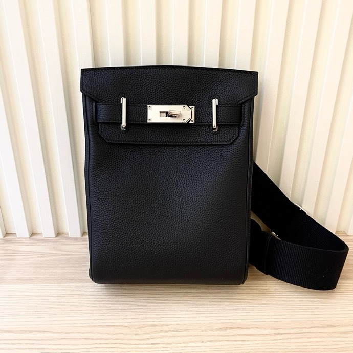Cheap New Arrivals Herems AAA quality Crossbags in 224960, $105 USD- [IB224960] - Replica Hermes AAA+++ Bags For Men