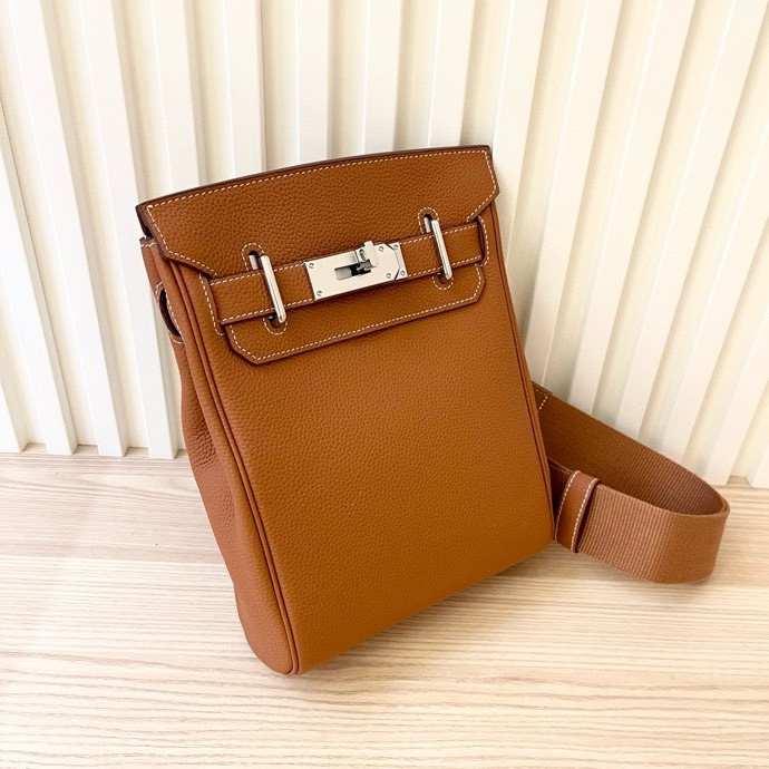 Cheap New Arrivals Herems AAA quality Crossbags in 224962, $105 USD- [IB224962] - Replica Hermes AAA+++ Bags For Men
