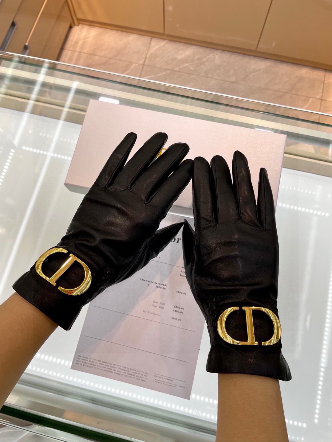 Cheap New Dior Gloves in 224966, $45 USD- [IB224966] - Replica Gloves