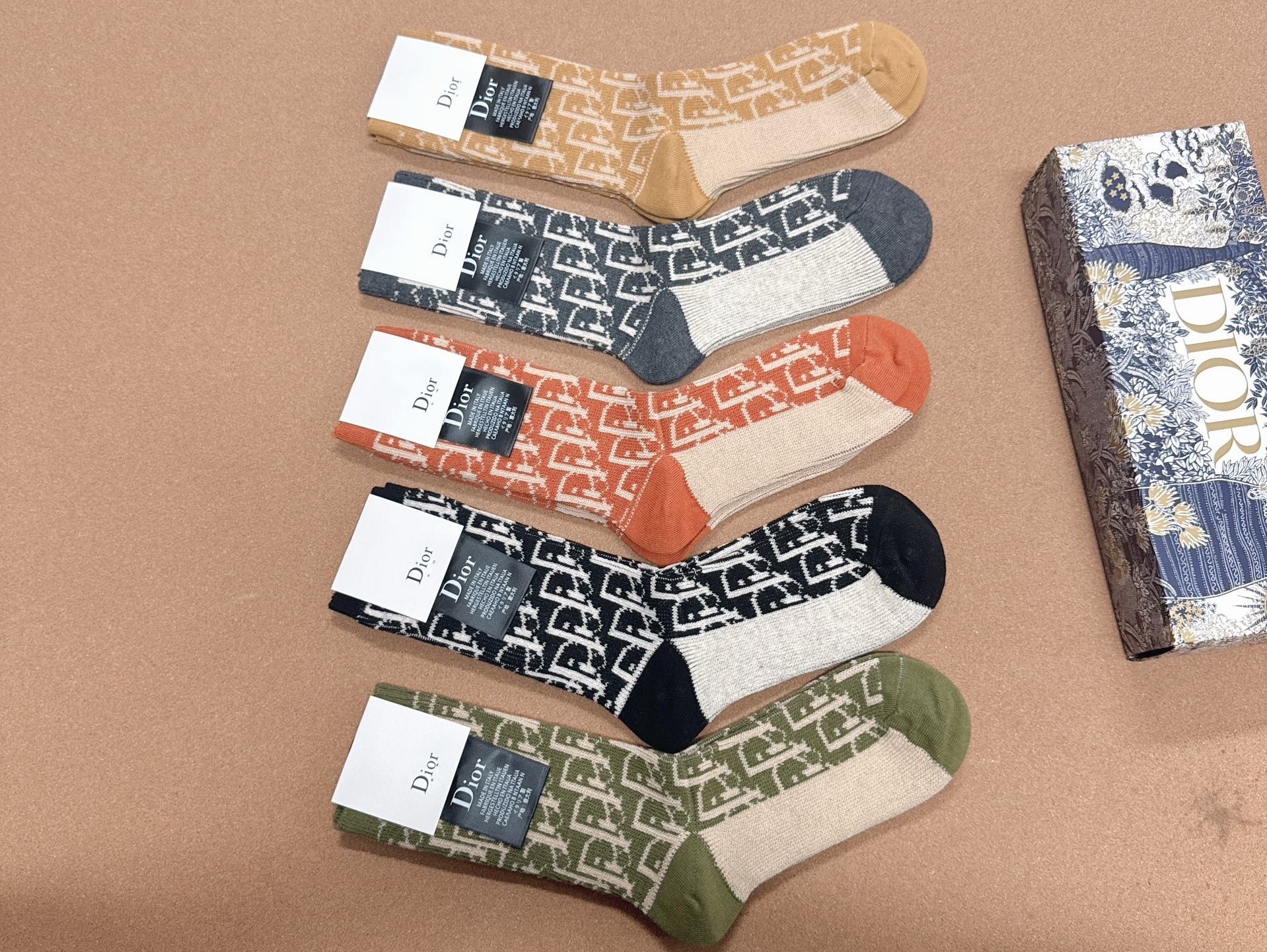 Cheap New Dior Socks in 224973, $45 USD- [IB224973] - Replica Dior Socks