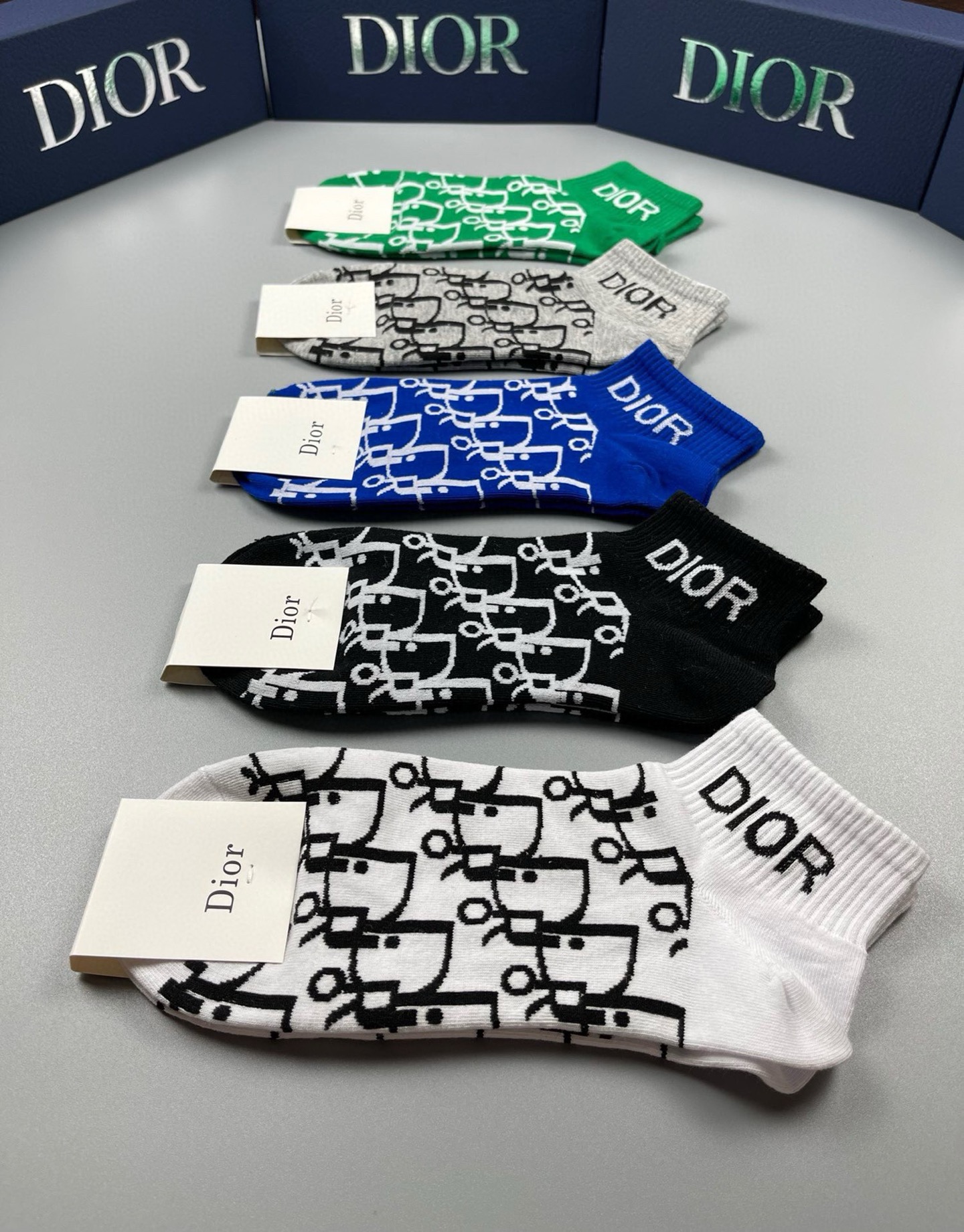 Cheap New Dior Socks in 224975, $45 USD- [IB224975] - Replica Dior Socks