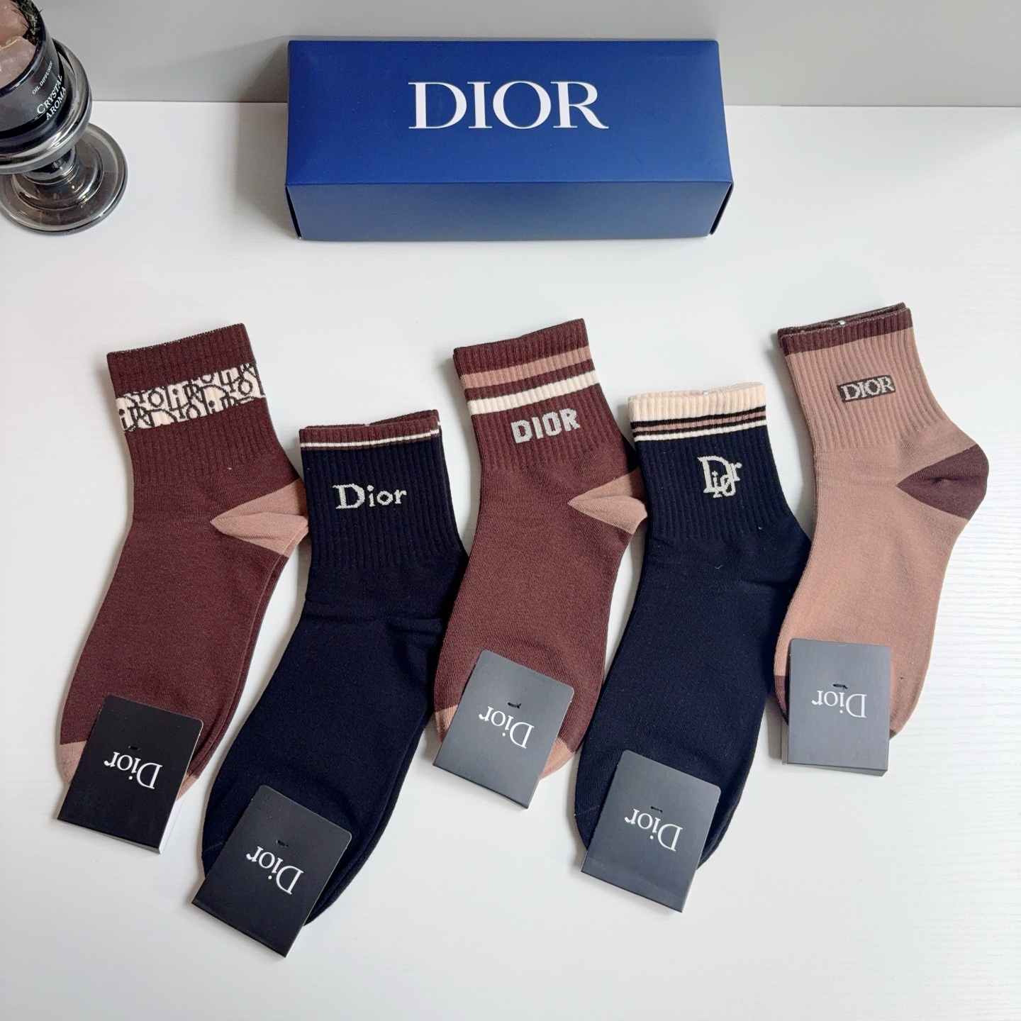 Cheap New Dior Socks in 224982, $45 USD- [IB224982] - Replica Dior Socks