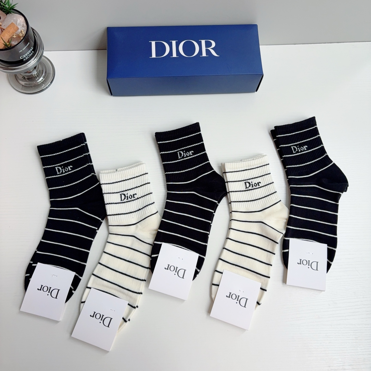 Cheap New Dior Socks in 224986, $45 USD- [IB224986] - Replica Dior Socks