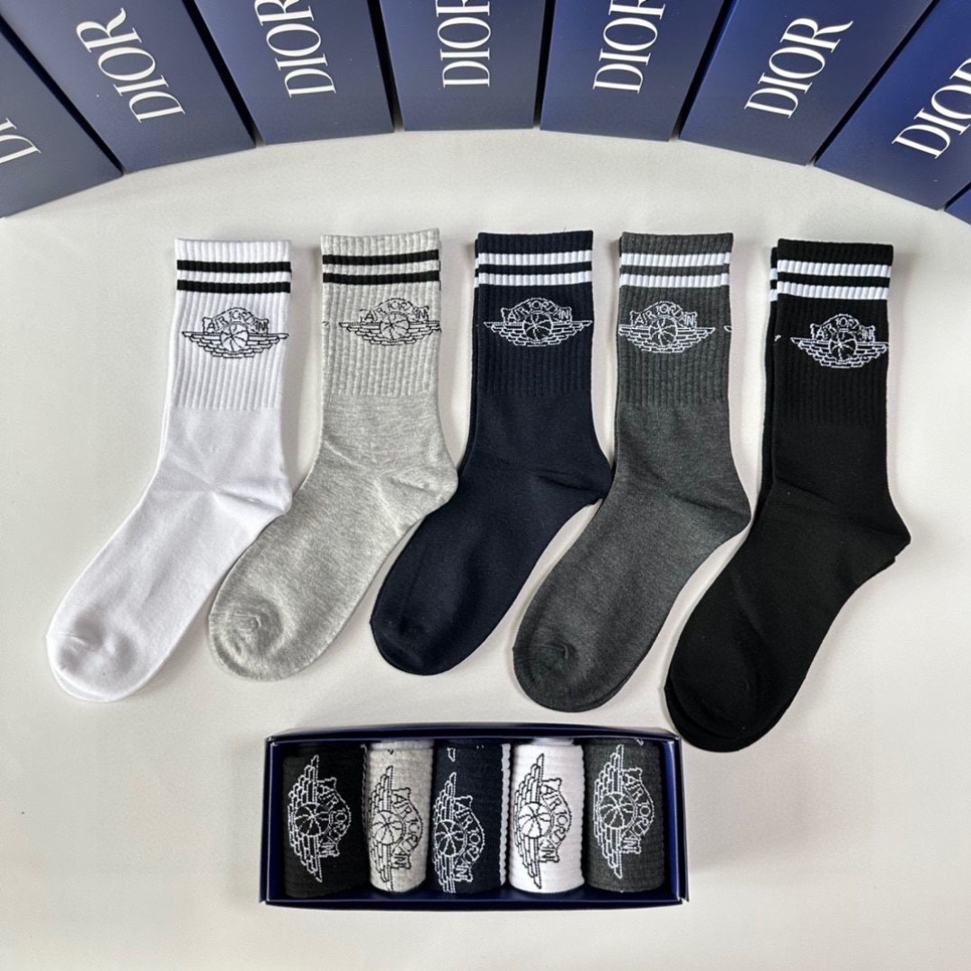 Cheap New Dior Socks in 225001, $45 USD- [IB225001] - Replica Dior Socks