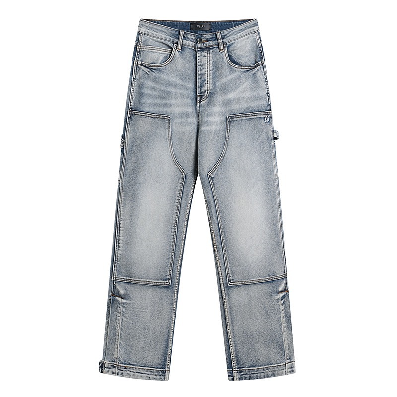 Cheap Amiri Denim Jeans for Men in 225045, $65 USD- [IB225045] - Replica Amiri Denim Jeans for Men