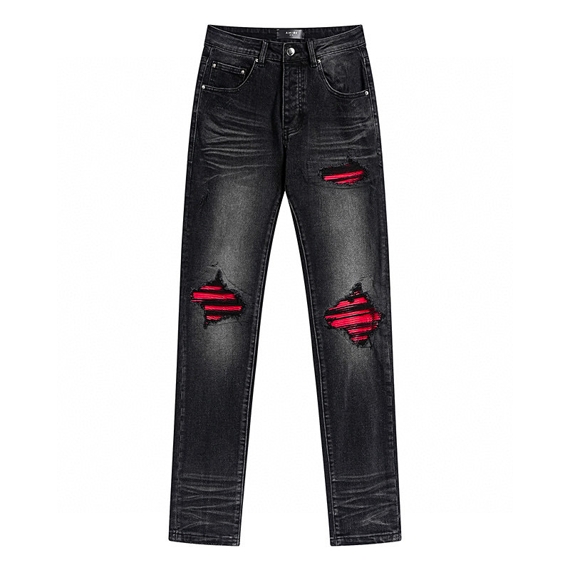 Cheap Amiri Denim Jeans for Men in 225049, $65 USD- [IB225049] - Replica Amiri Denim Jeans for Men