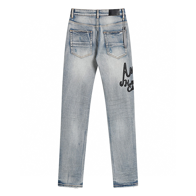 Cheap Amiri Denim Jeans for Men in 225050, $65 USD- [IB225050] - Replica Amiri Denim Jeans for Men