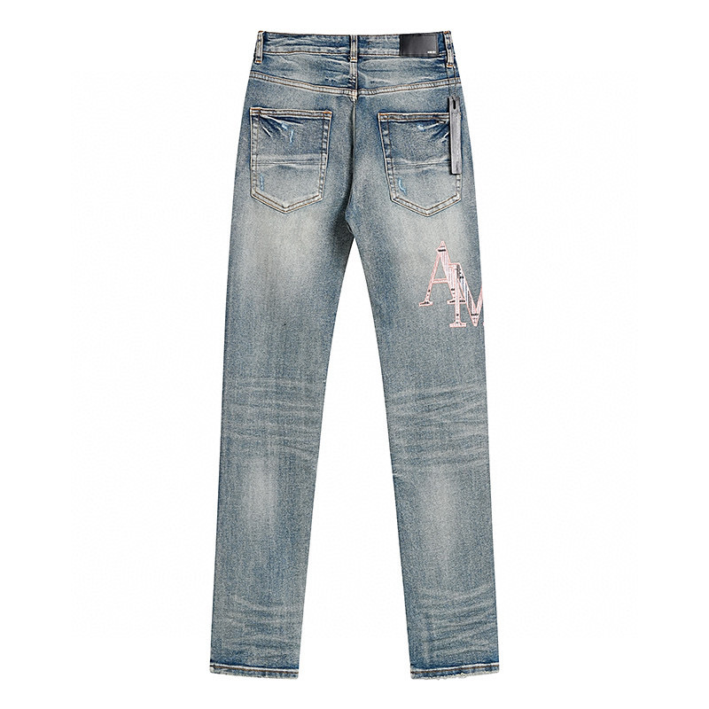 Cheap Amiri Denim Jeans for Men in 225052, $65 USD- [IB225052] - Replica Amiri Denim Jeans for Men