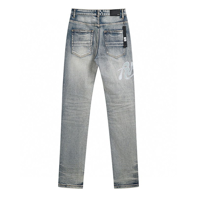 Cheap Amiri Denim Jeans for Men in 225054, $65 USD- [IB225054] - Replica Amiri Denim Jeans for Men
