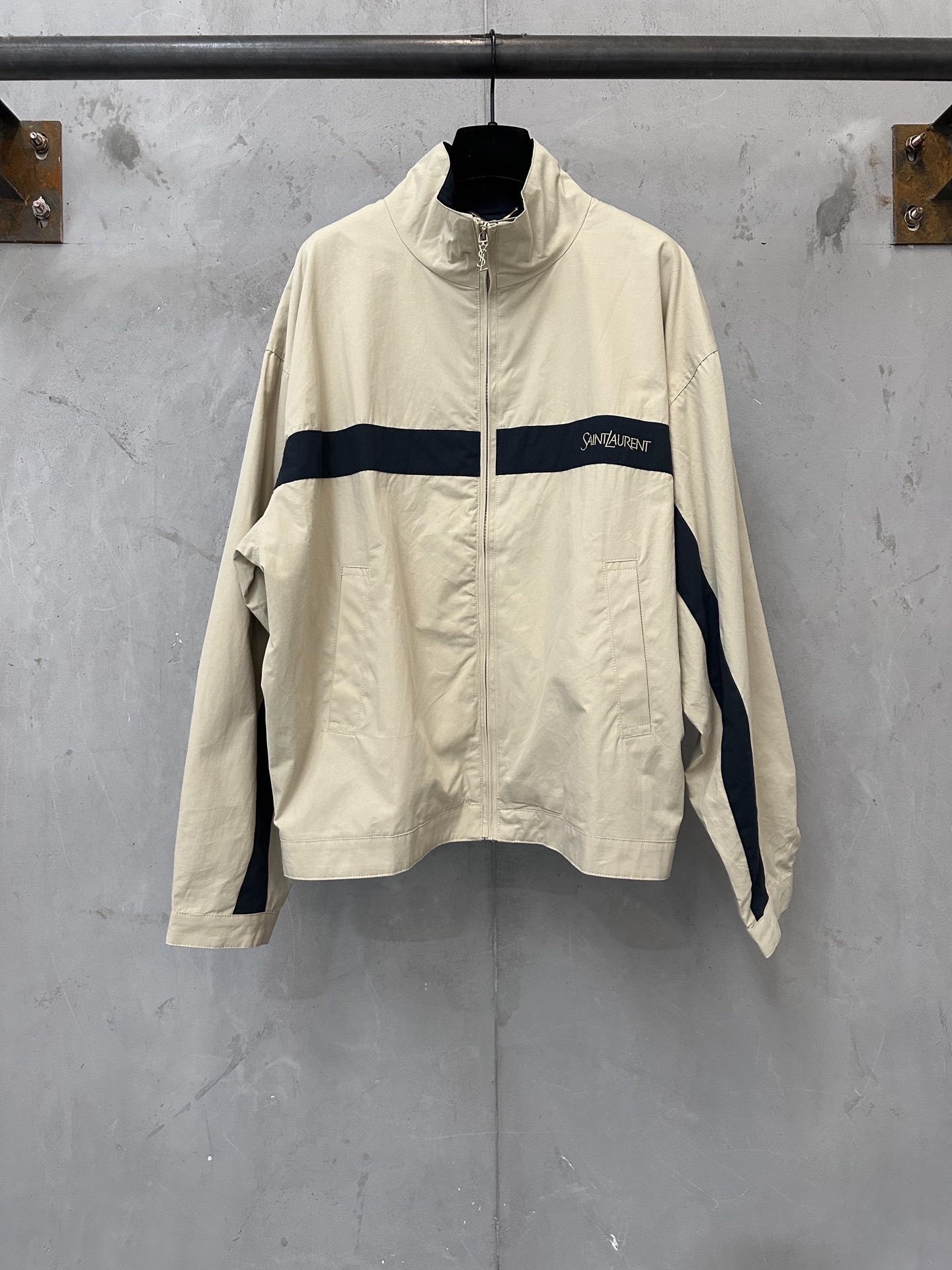 Cheap New Arrivals Saint Laurent Jackets in 225058, $85 USD- [IB225058] - Replica Thom Browne Jackets for Men