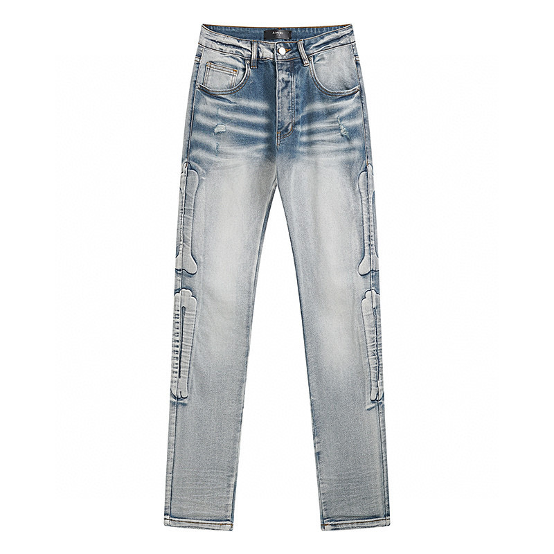 Cheap Amiri Denim Jeans for Men in 225062, $65 USD- [IB225062] - Replica Amiri Denim Jeans for Men