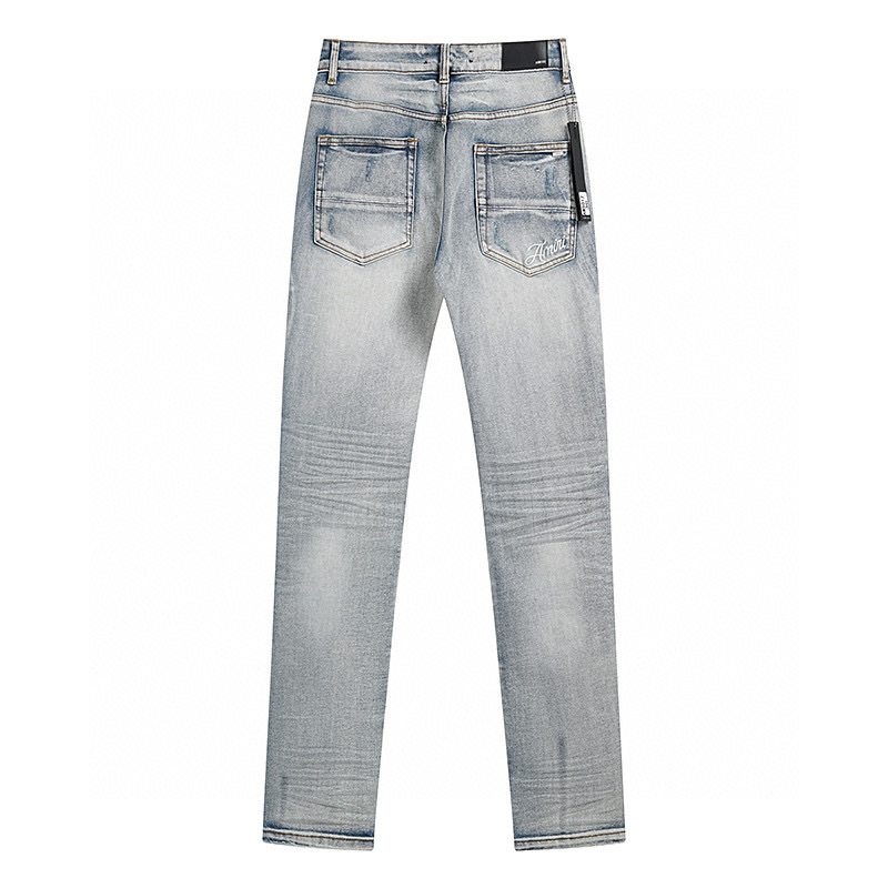 Cheap Amiri Denim Jeans for Men in 225062, $65 USD- [IB225062] - Replica Amiri Denim Jeans for Men