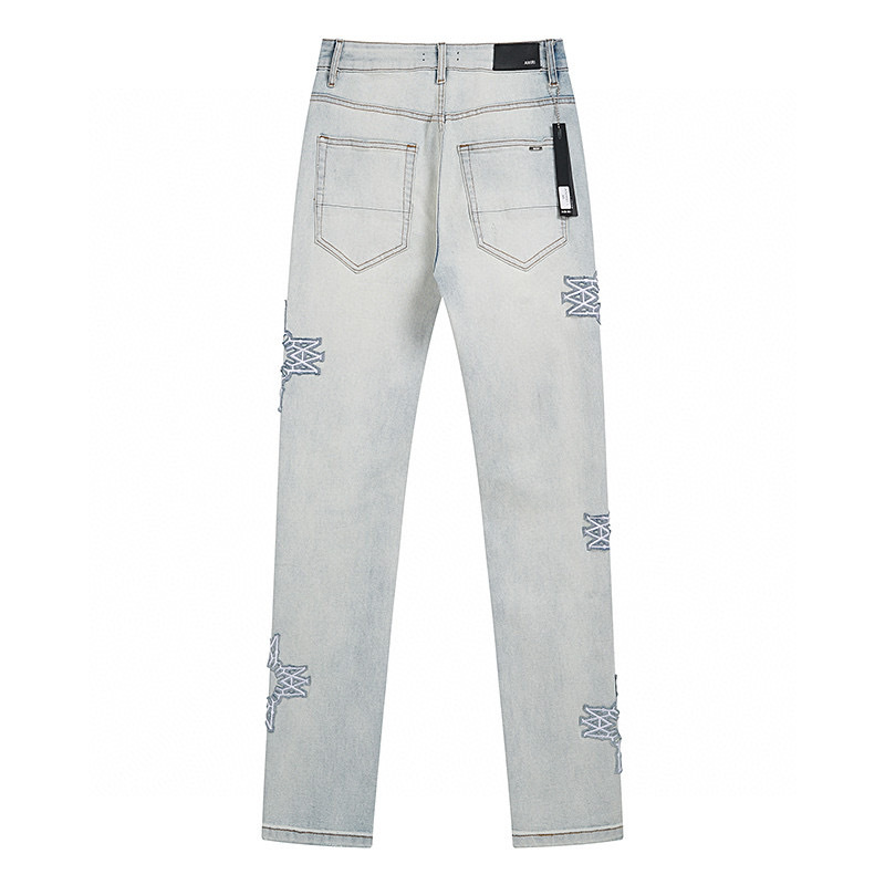 Cheap Amiri Denim Jeans for Men in 225063, $65 USD- [IB225063] - Replica Amiri Denim Jeans for Men