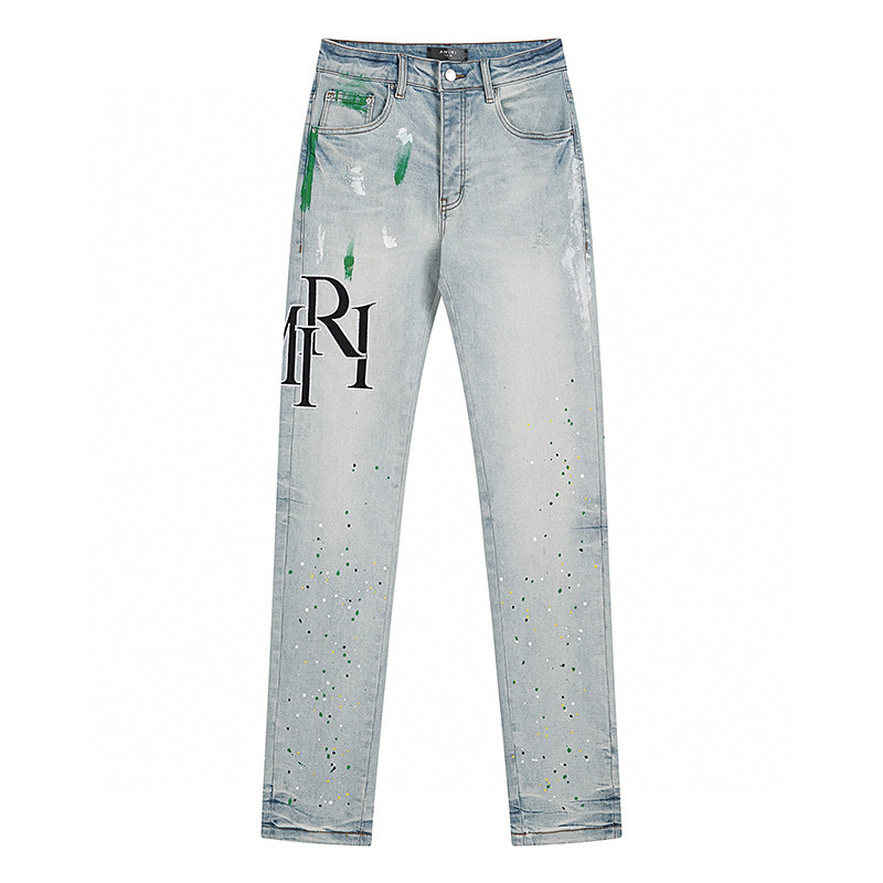 Cheap Amiri Denim Jeans for Men in 225064, $65 USD- [IB225064] - Replica Amiri Denim Jeans for Men