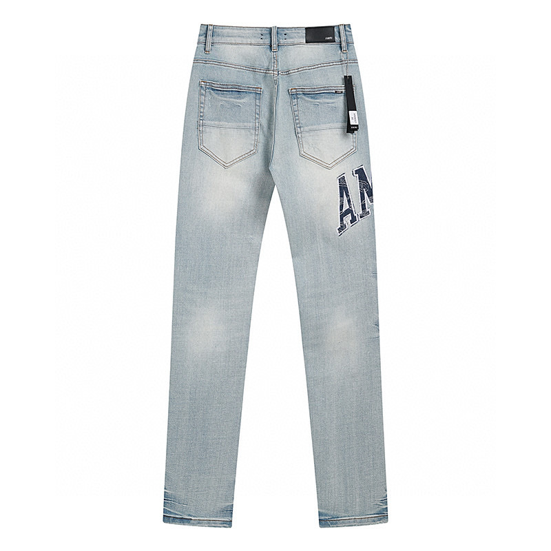 Cheap Amiri Denim Jeans for Men in 225065, $65 USD- [IB225065] - Replica Amiri Denim Jeans for Men