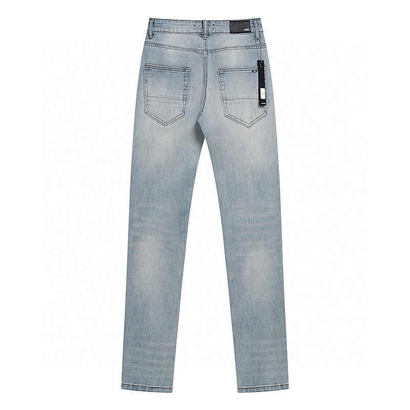 Cheap Amiri Denim Jeans for Men in 225069, $65 USD- [IB225069] - Replica Amiri Denim Jeans for Men