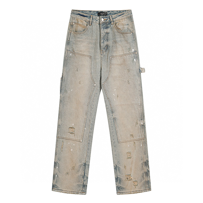 Cheap Amiri Denim Jeans for Men in 225073, $65 USD- [IB225073] - Replica Amiri Denim Jeans for Men