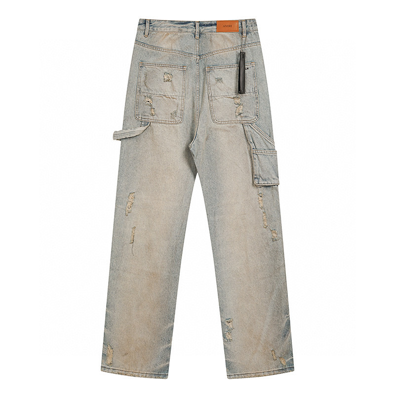 Cheap Amiri Denim Jeans for Men in 225073, $65 USD- [IB225073] - Replica Amiri Denim Jeans for Men