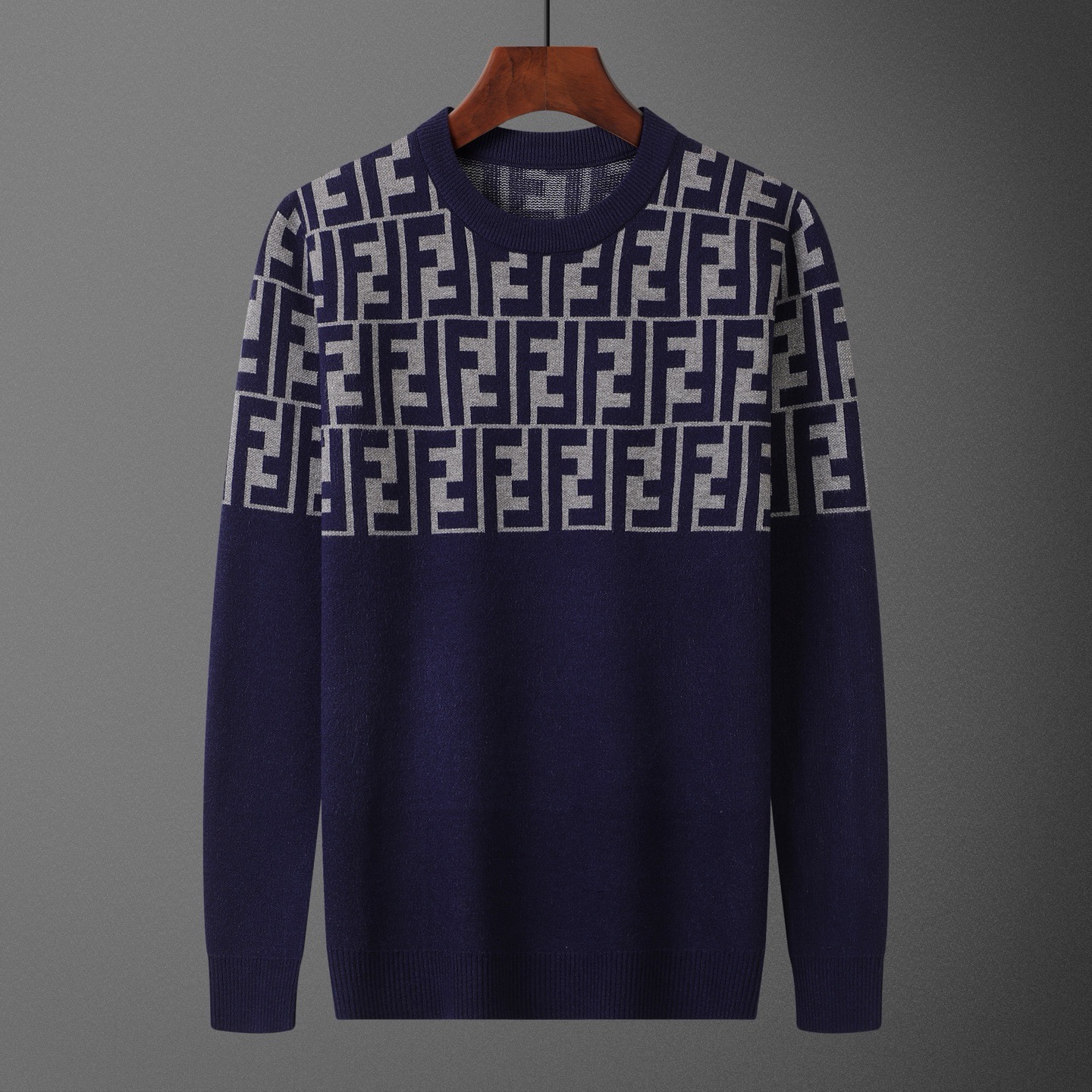 Cheap Fendi Sweaters for Men in 225093, $65 USD- [IB225093] - Replica Fendi Sweaters for Men