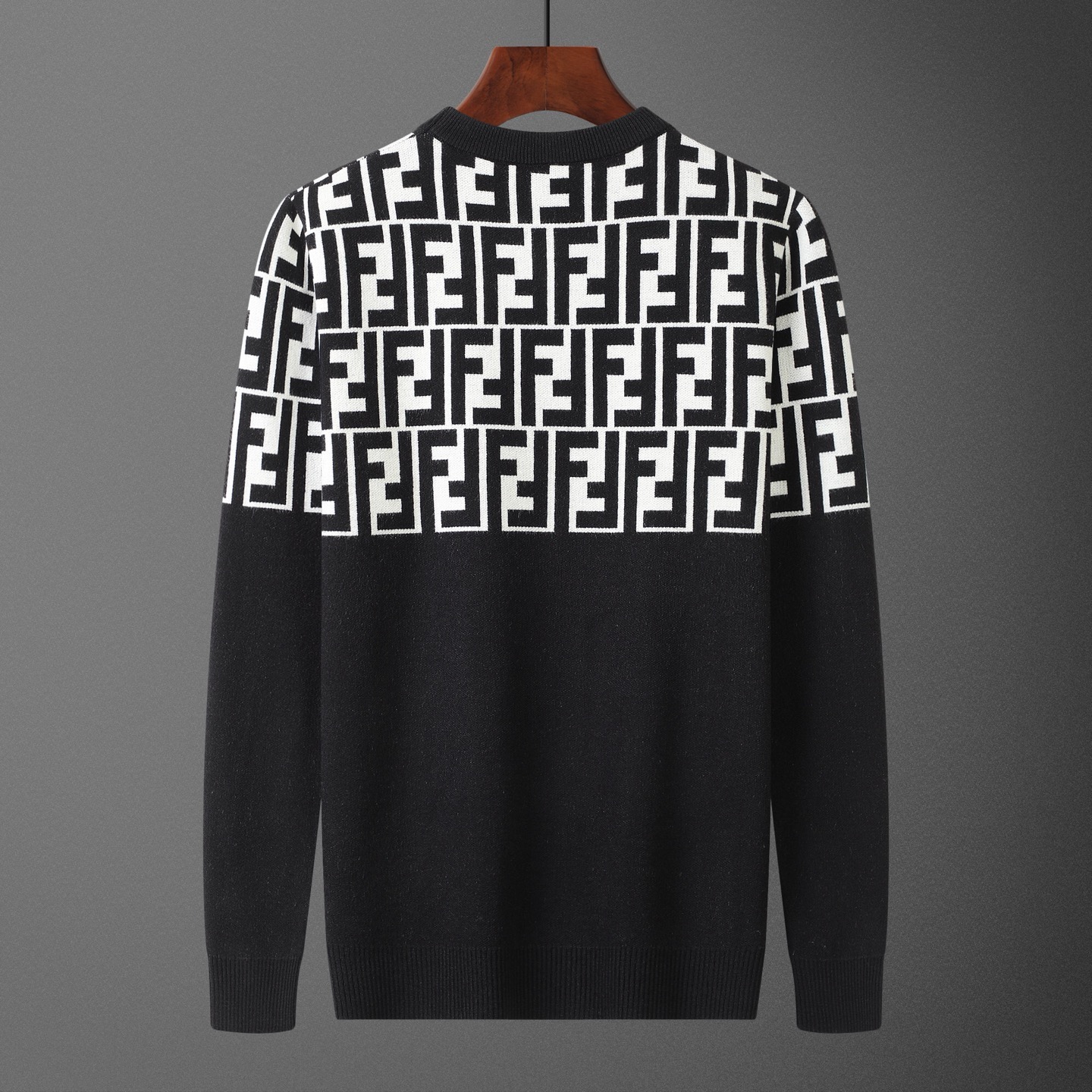 Cheap Fendi Sweaters for Men in 225094, $65 USD- [IB225094] - Replica Fendi Sweaters for Men