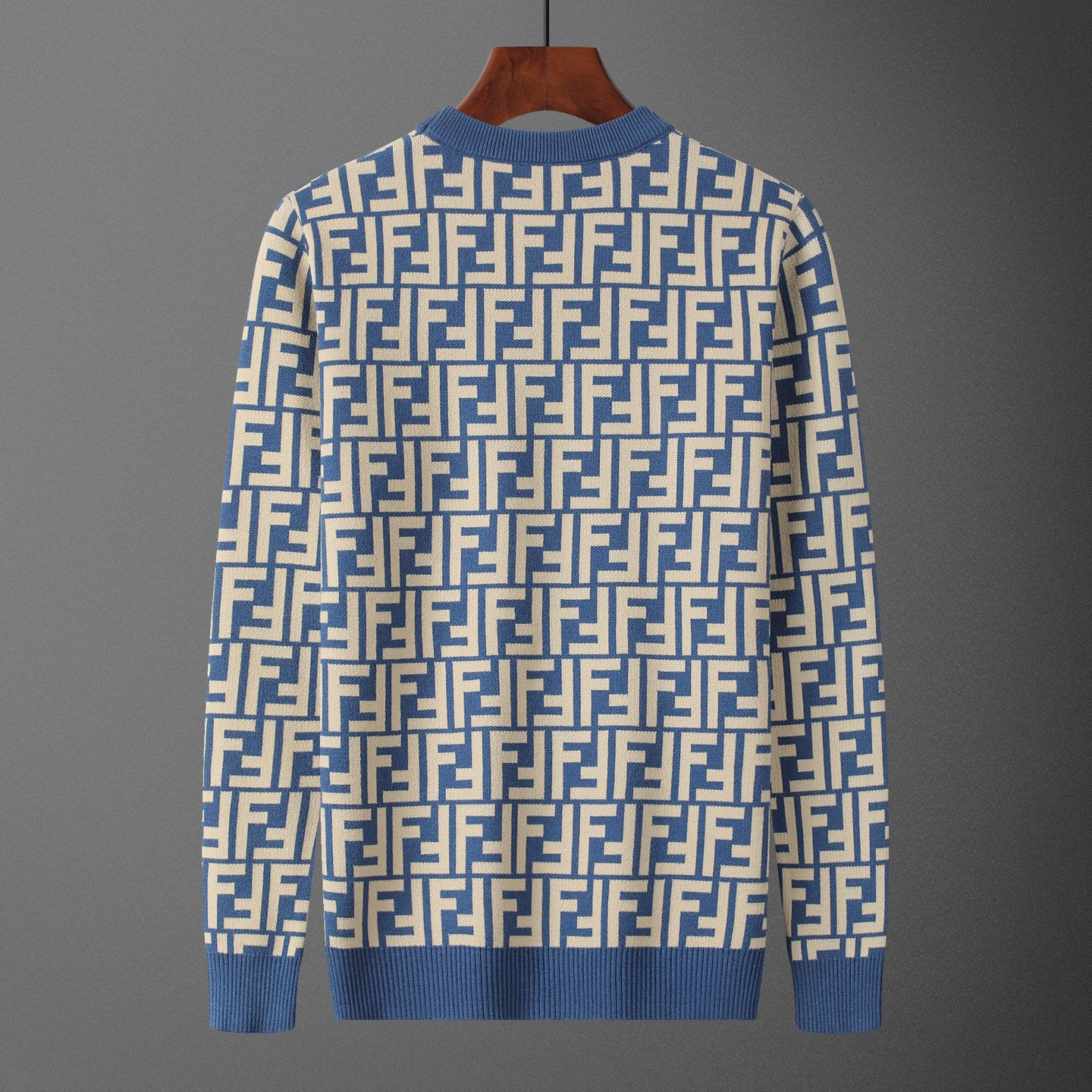 Cheap Fendi Sweaters for Men in 225097, $65 USD- [IB225097] - Replica Fendi Sweaters for Men